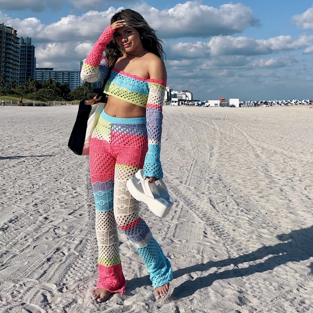 Colorful Crochet Set